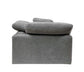 ACME Naveen Modular - Wedge w/1 Pillow, Gray Linen FredCo