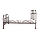ACME Nicipolis Twin Bed, Sandy Gray FredCo