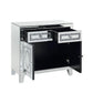 ACME Noralie Cabinet, Mirrored & Faux Diamonds FredCo