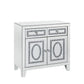 ACME Noralie Cabinet, Mirrored & Faux Diamonds FredCo