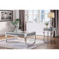 ACME Noralie Coffee Table, Mirrored and Faux Diamond FredCo