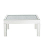 ACME Noralie Coffee Table , Mirrored & Faux Diamonds3 FredCo