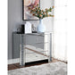 ACME Noralie Console Table, Mirrored & Faux Diamonds FredCo