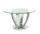 ACME Noralie Dining Table, Faux & Mirrored Diamond FredCo