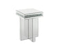 ACME Noralie End Table, Mirrored & Faux Diamond 2 FredCo