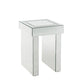 ACME Noralie End Table, Mirrored & Faux Diamond1 FredCo