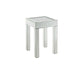 ACME Noralie End Table, Mirrored & Faux Diamonds2 FredCo