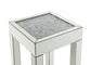 ACME Noralie End Table, Mirrored & Faux Diamonds2 FredCo