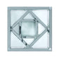 ACME Noralie End Table, Mirrored Diamonds FredCo