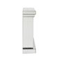 ACME Noralie Fireplace, Mirrored & Faux Diamonds FredCo