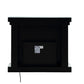 ACME Noralie Fireplace, Mirrored & Faux Diamonds FredCo
