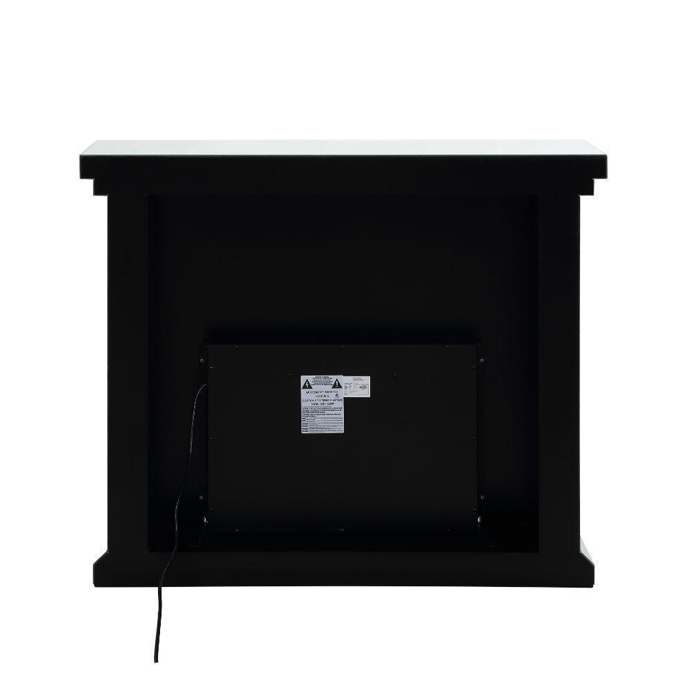 ACME Noralie Fireplace, Mirrored & Faux Diamonds6 FredCo