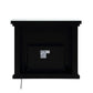 ACME Noralie Fireplace, Mirrored & Faux Diamonds6 FredCo
