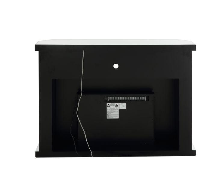 ACME Noralie Fireplace w/LED, Mirrored & Faux Diamonds4 FredCo