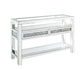 ACME Noralie Sofa Table, Mirrored & Faux Diamonds FredCo