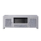 ACME Noralie TV Stand, Mirrored & Faux Diamonds FredCo