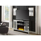 ACME Noralie TV Stand w/Fireplace, Mirrored & Faux Diamonds 1 FredCo