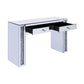 ACME Noralie Vanity Desk, Mirrored & Faux Diamonds FredCo