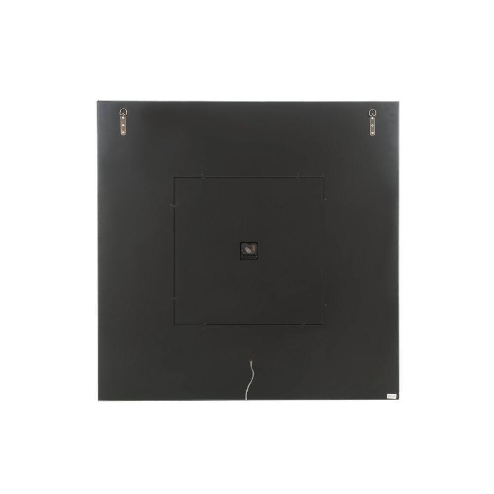 ACME Noralie Wall Clock w/LED, Mirrored & Faux Diamonds FredCo