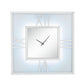 ACME Noralie Wall Clock w/LED, Mirrored & Faux Diamonds FredCo