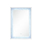 ACME Noralie Wall Decor w/LED, Mirrored & Faux Diamonds FredCo