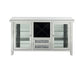 ACME Noralie Wine Cabinet w/LEDs, Mirrored & Faux Diamonds FredCo
