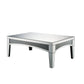 ACME Nowles Coffee Table, Mirrored & Faux Stones FredCo