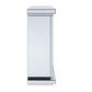 ACME Nowles Fireplace, Mirrored & Faux Stones FredCo