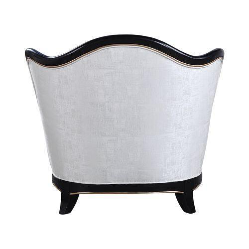 ACME Nurmive Chair w/2Pillows, Beige Fabric FredCo
