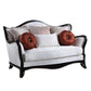 ACME Nurmive Loveseat w/6Pillows, Beige Fabric FredCo