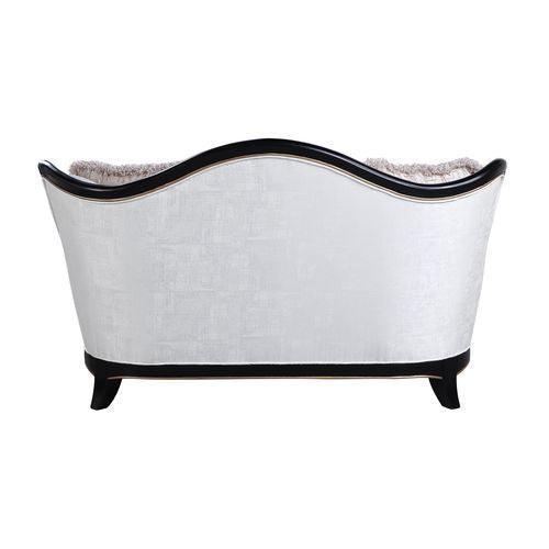 ACME Nurmive Loveseat w/6Pillows, Beige Fabric FredCo