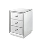 ACME Nyoka Accent Table, Mirrored FredCo