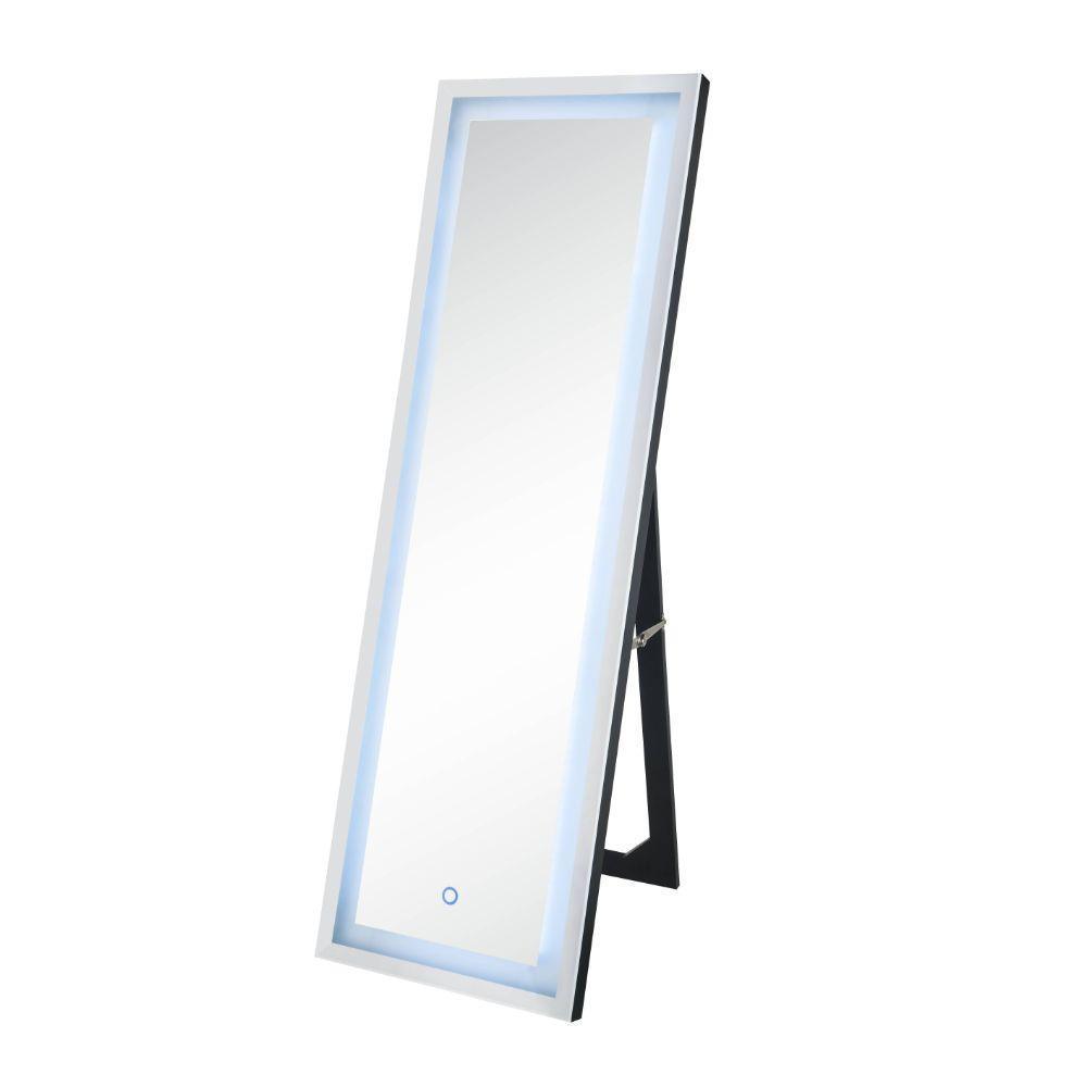 ACME Nyoka Floor Mirror w/LED, Mirrored FredCo