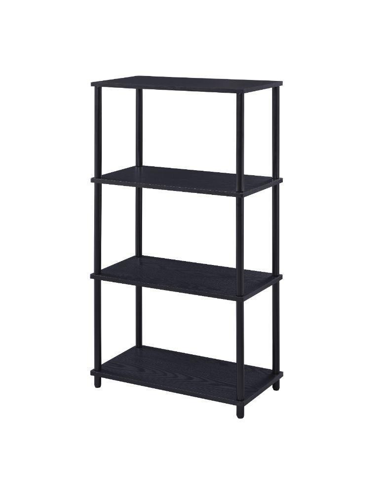 ACME Nypho Bookshelf, Black Finish FredCo