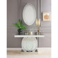 ACME Nysa Accent Mirror (Wall), Mirrored & Faux Crystals FredCo