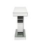 ACME Nysa Console Table, Mirrored & Faux Crystals 90320 FredCo