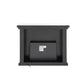 ACME Nysa Fireplace, Mirrored & Faux Crystals FredCo
