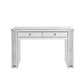 ACME Nysa Vanity Desk, Mirrored & Faux Crystals FredCo