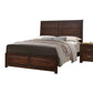 ACME Oberreit Queen Bed, Walnut 25790Q FredCo