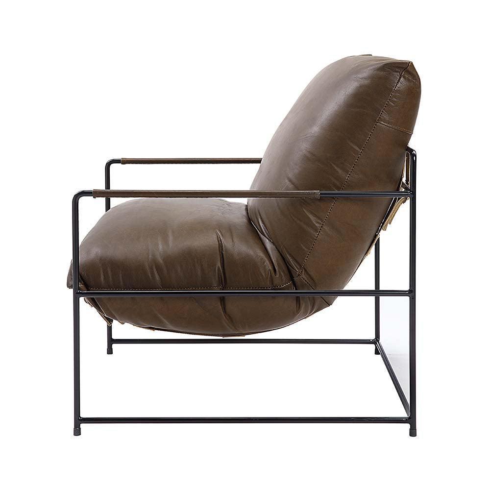 ACME Oralia Accent Chair, Saturn Top Grain Leather FredCo