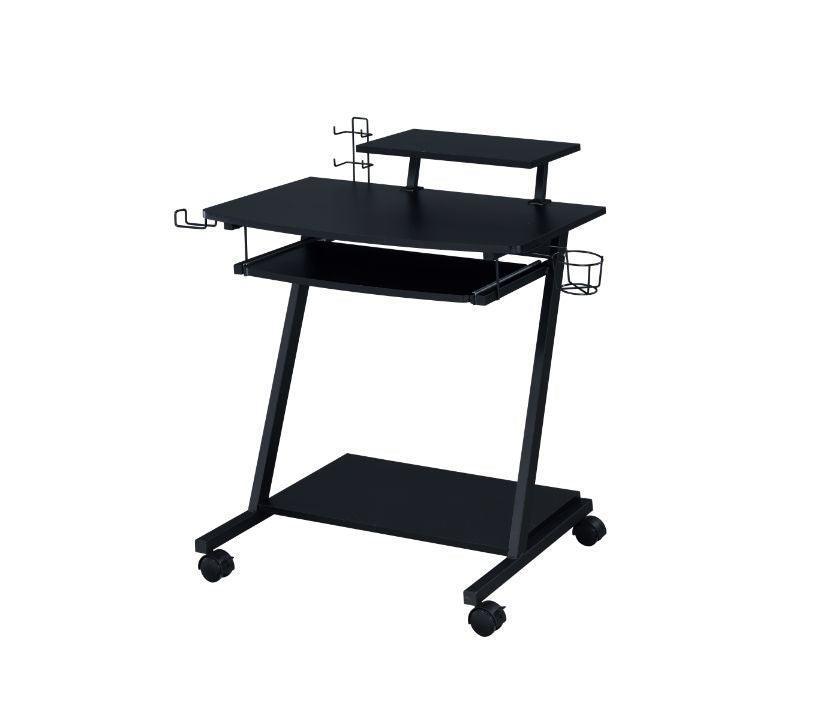 ACME Ordrees Gaming Table, Black Finish FredCo