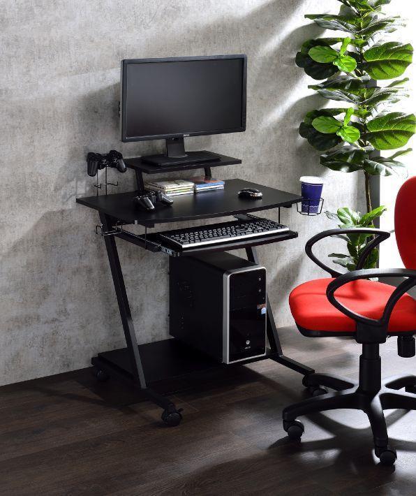 ACME Ordrees Gaming Table, Black Finish FredCo