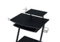 ACME Ordrees Gaming Table, Black Finish FredCo