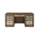 ACME Orianne Computer Desk & Hutch, Antique Gold 93790 FredCo