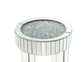 ACME Ornat End Table, Mirrored & Faux Diamonds FredCo