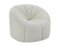 ACME Osmash Chair w/Swivel, White Teddy Sherpa FredCo