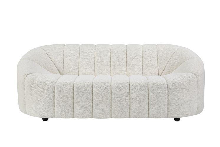 ACME Osmash Sofa, White Teddy Sherpa FredCo