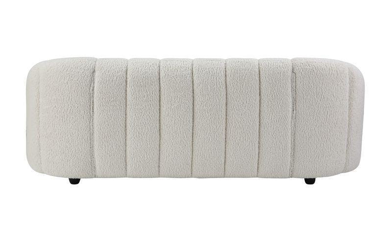 ACME Osmash Sofa, White Teddy Sherpa FredCo