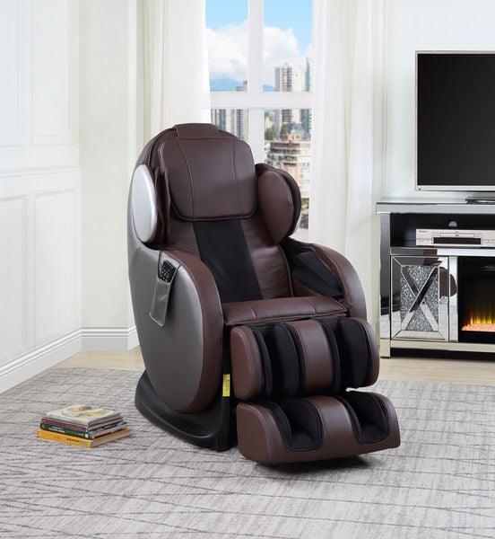 ACME Pacari Massage Chair, Chocolate PU FredCo