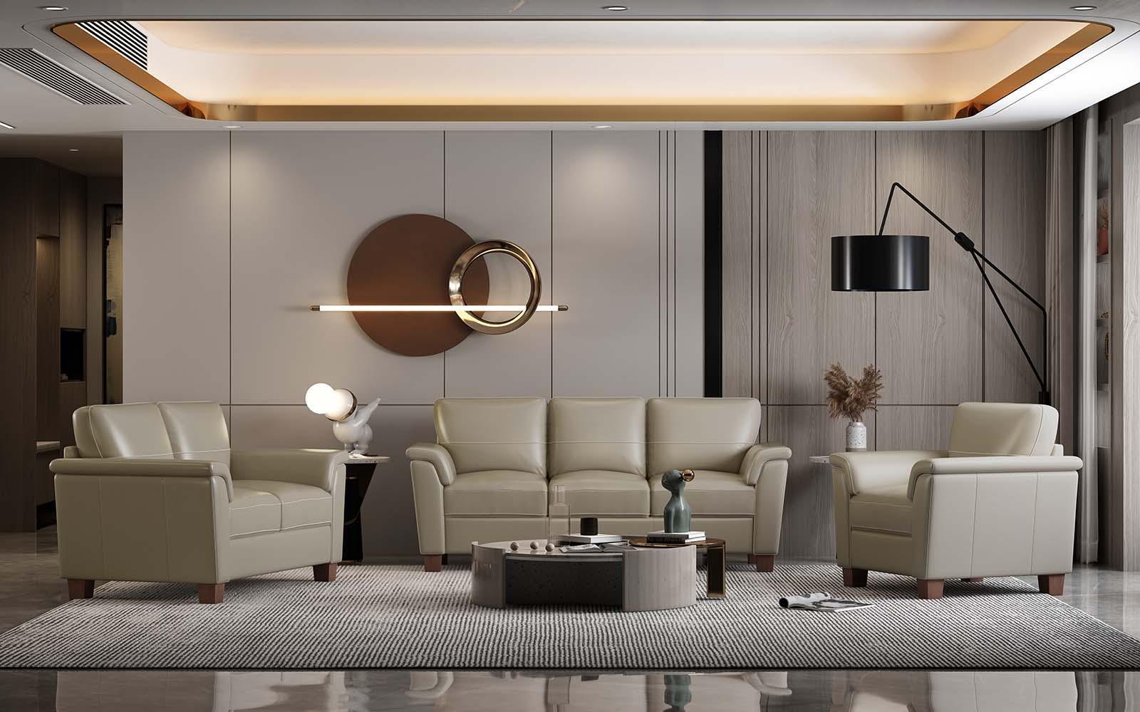 ACME Pacific Palisades Chair, Beige Leather FredCo